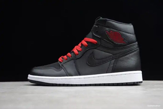 LUCY Jordan Air OG Satin 555088-060 Black Retro High 1 0505